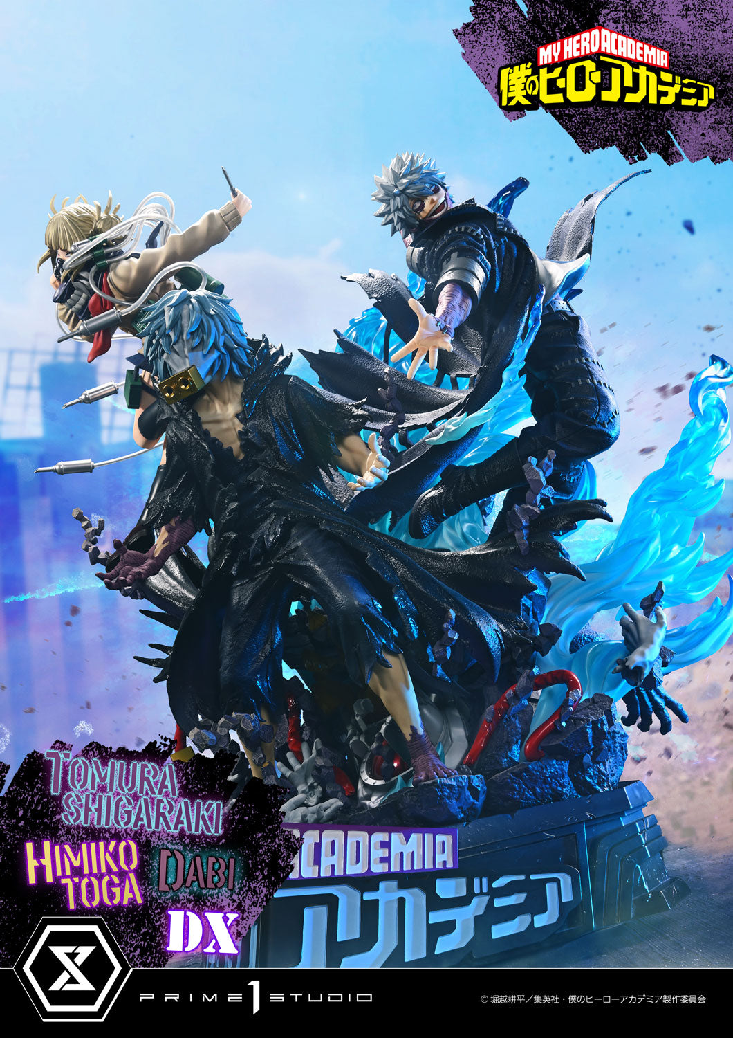 My Hero Academia Ultimate Premium Masterline Prime 1 Studio - Tomura Shigaraki - Dabi - Himiko Toga - DX Version