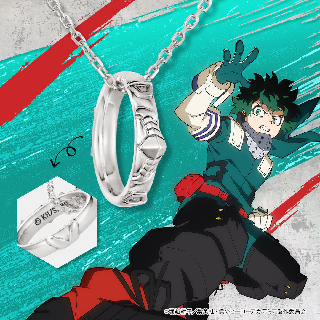 My Hero Academia x U-Treasure - Silver Ring Necklace (4 Types)