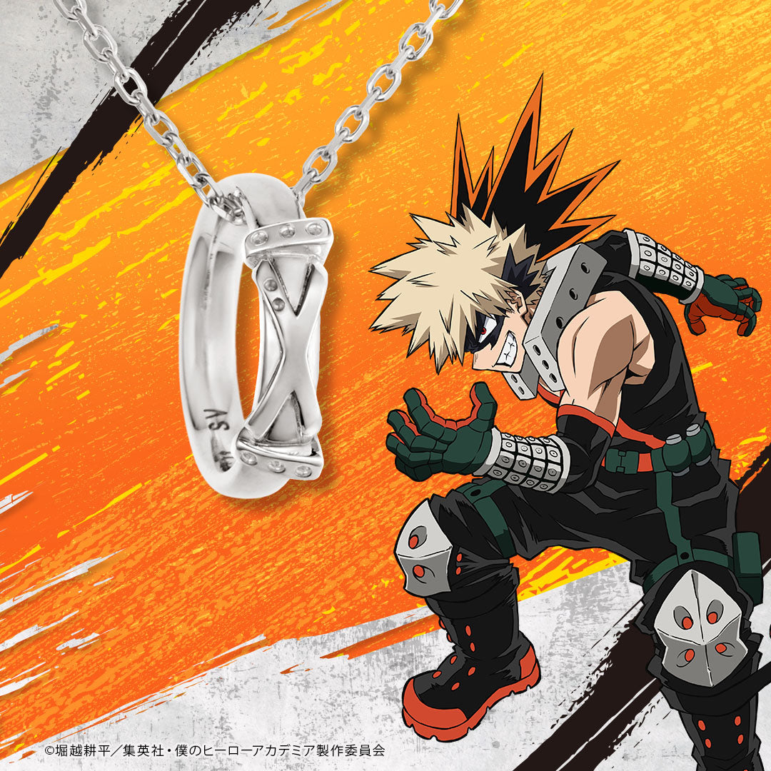 My Hero Academia x U-Treasure - Silver Ring Necklace (4 Types)