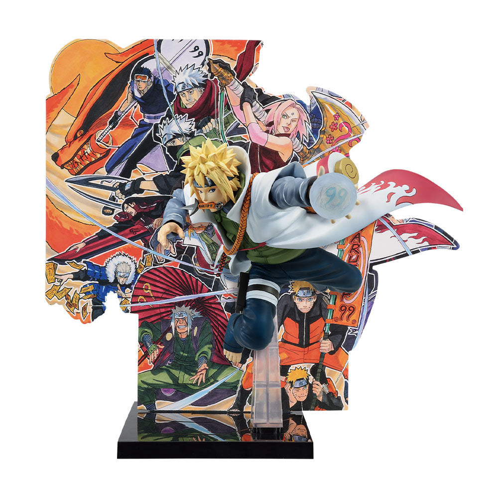 NARUTO ICHIBAN KUJI - NARUTOP99 - GORGEOUS SHINOBI EMAKI (B) MINATO NAMIKAZE