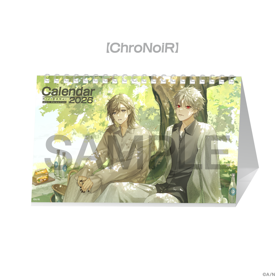 NIJISANJI - 2026 Desk Calendar (4 Types)