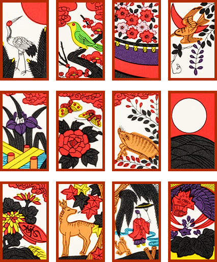 NINTENDO TOKYO -MARIO HANAFUDA CARDS RED OR BLACK