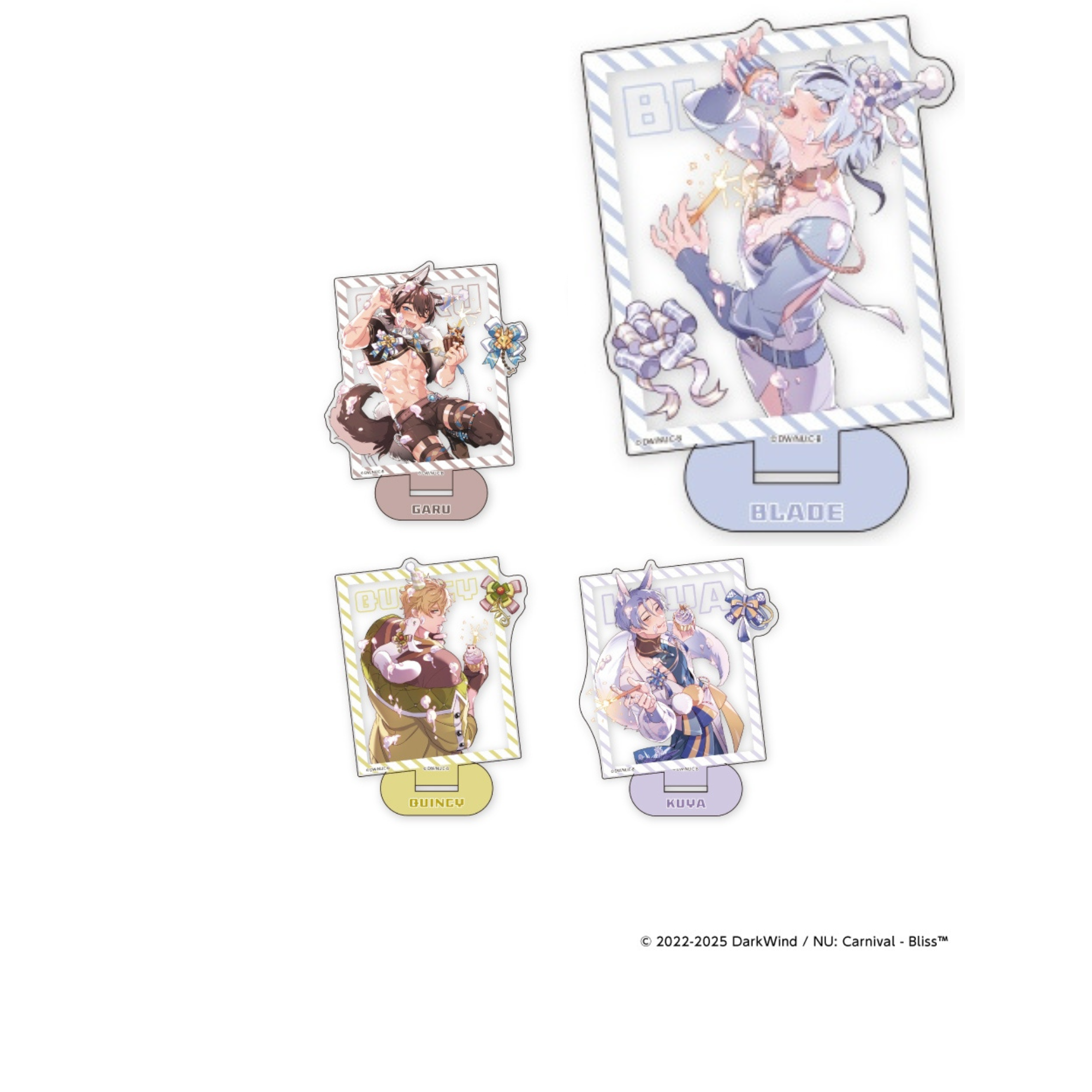 NU: Carnival Bliss GiGO Exclusive - Acrylic Stand vol.3 (4 Types)