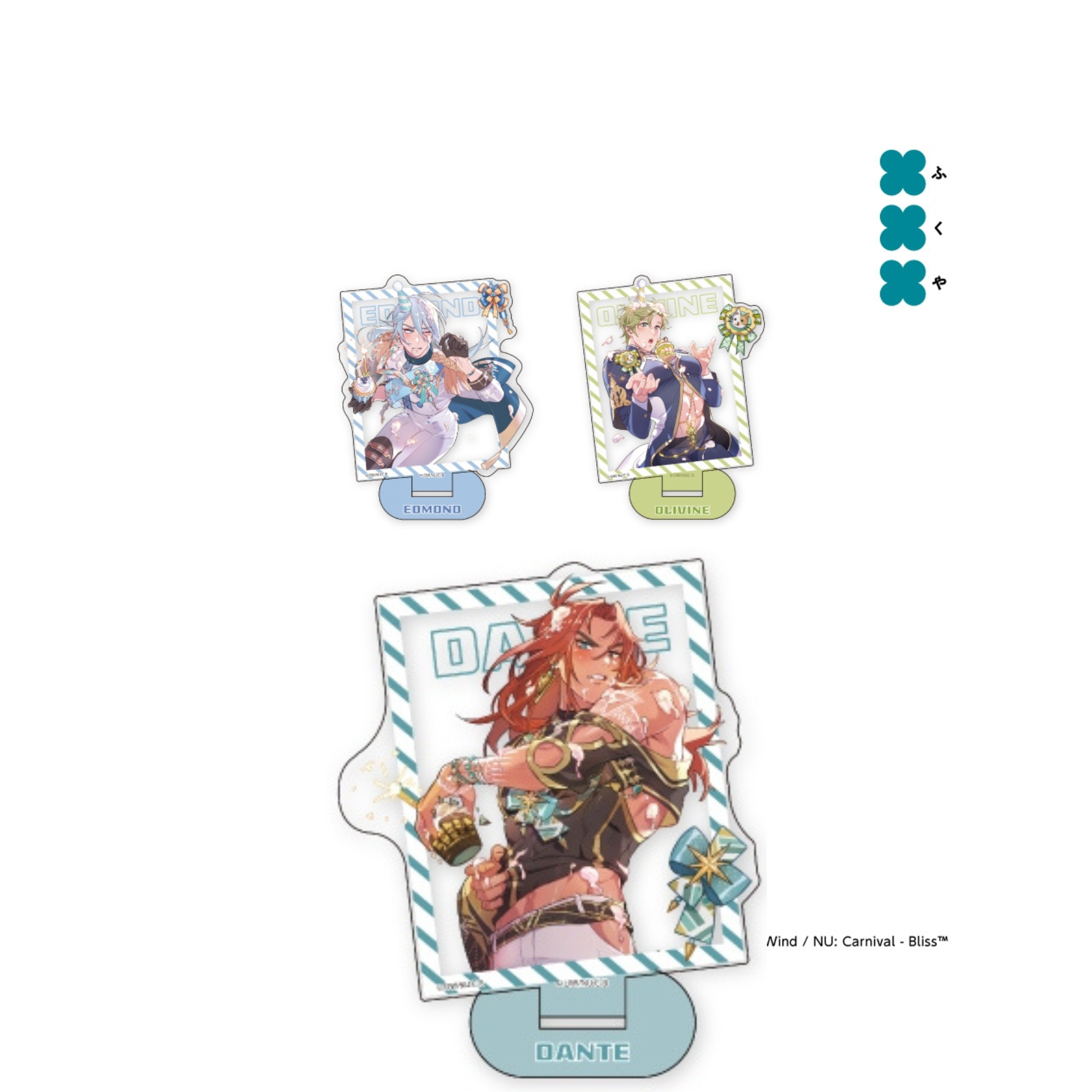 NU: Carnival Bliss GiGO Exclusive - Acrylic Stand vol.2 (3 Types)