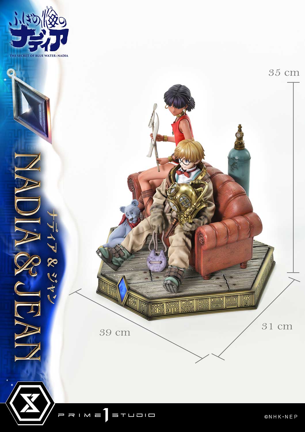 Nadia: The Secret of Blue Water Concept Masterline - Nadia & Jean