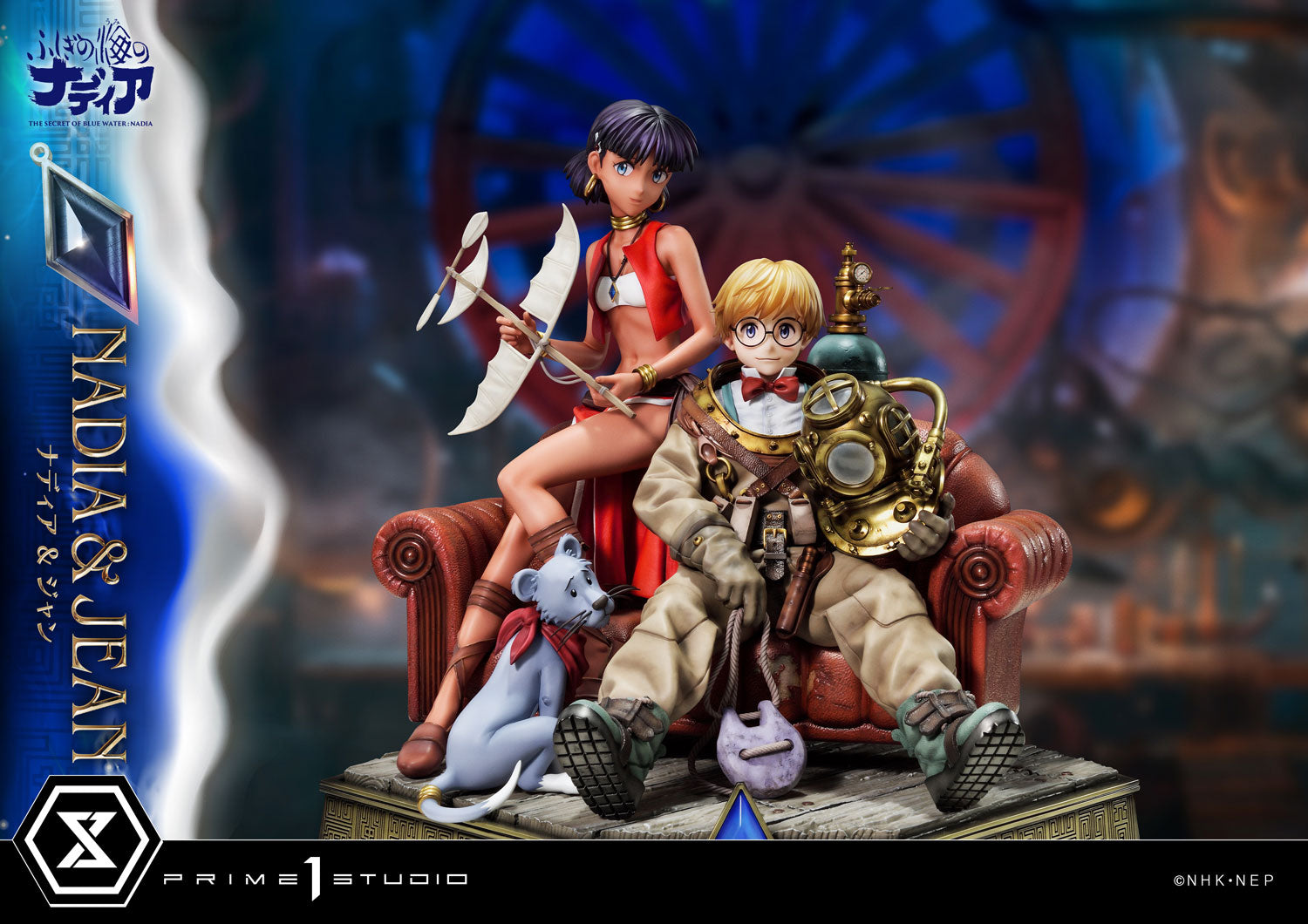 Nadia: The Secret of Blue Water Concept Masterline - Nadia & Jean