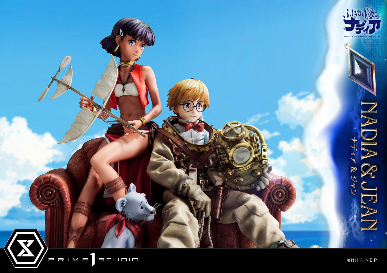 Nadia: The Secret of Blue Water Concept Masterline - Nadia & Jean