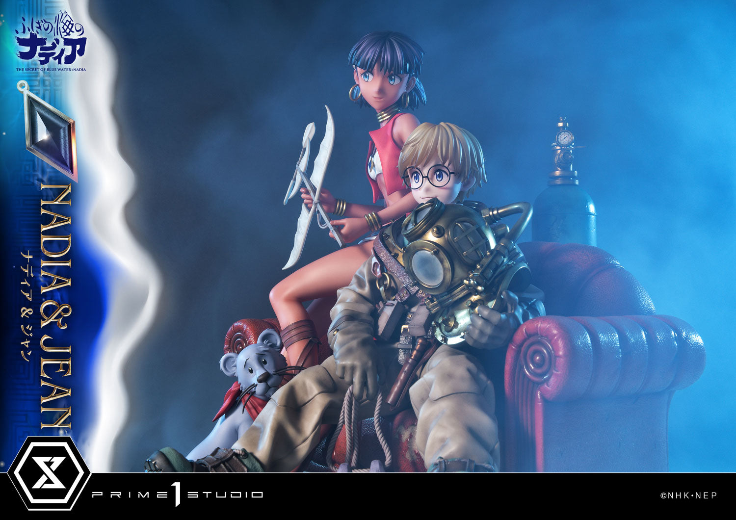 Nadia: The Secret of Blue Water Concept Masterline - Nadia & Jean