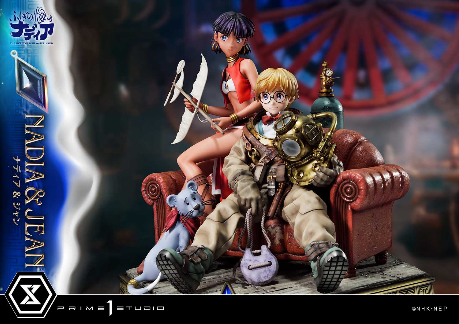 Nadia: The Secret of Blue Water Concept Masterline - Nadia & Jean