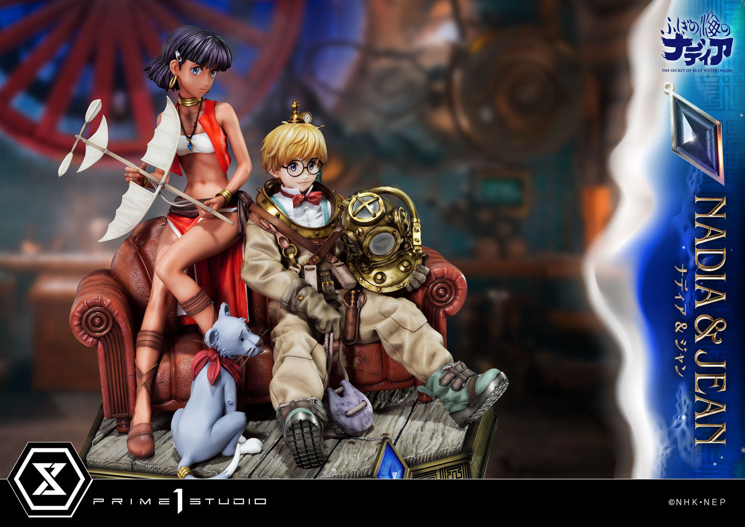 Nadia: The Secret of Blue Water Concept Masterline - Nadia & Jean
