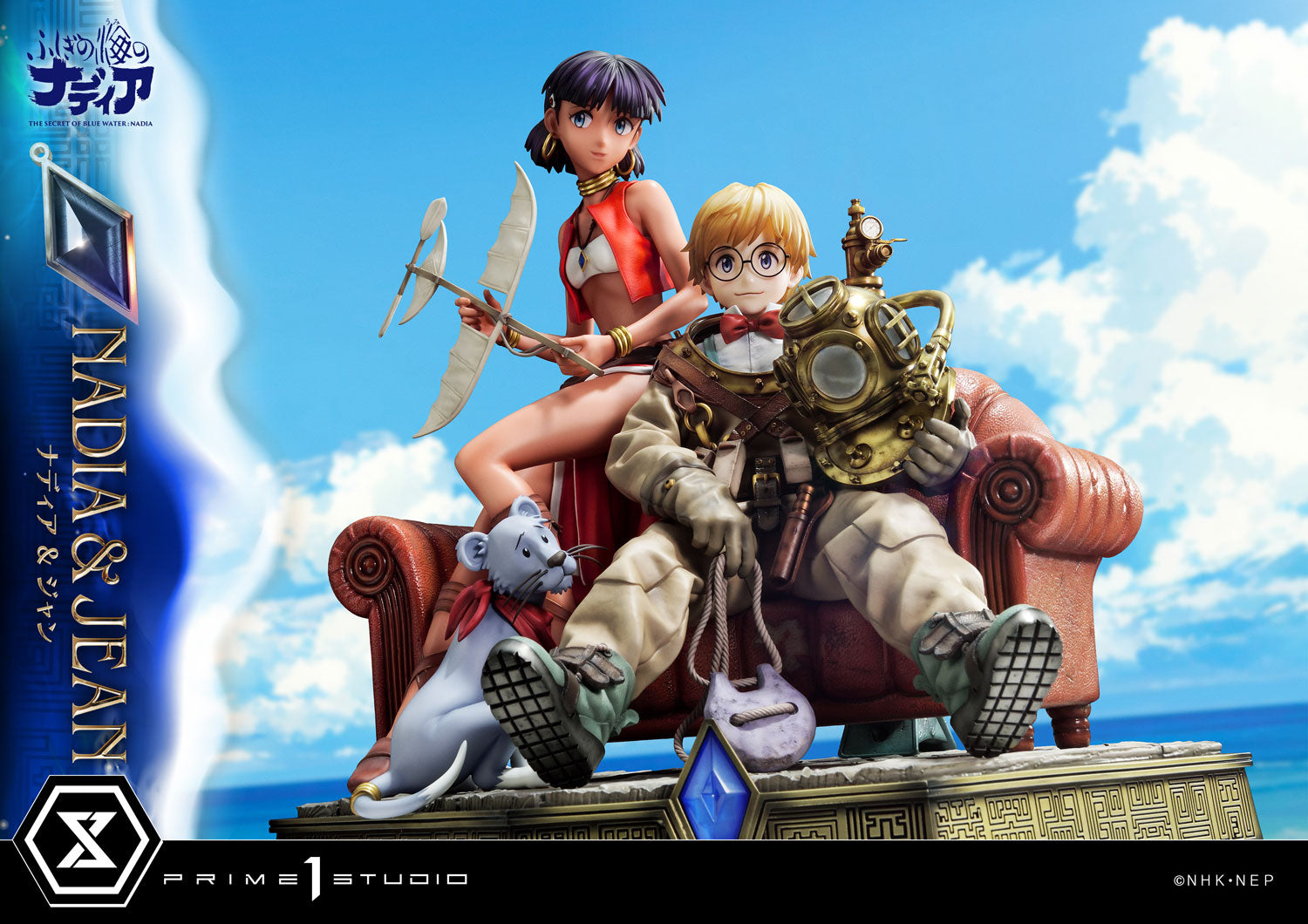 Nadia: The Secret of Blue Water Concept Masterline - Nadia & Jean