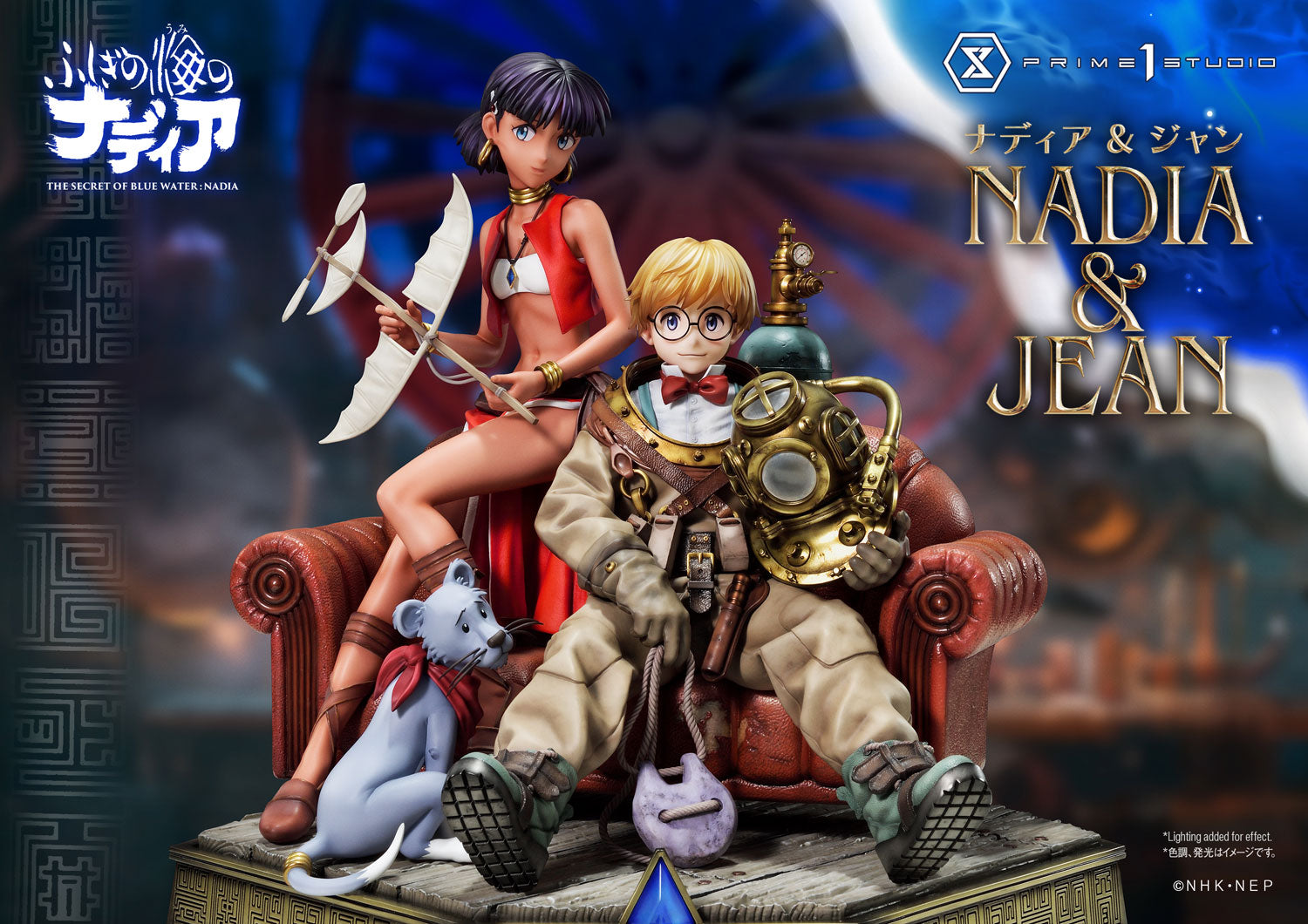 Nadia: The Secret of Blue Water Concept Masterline - Nadia & Jean