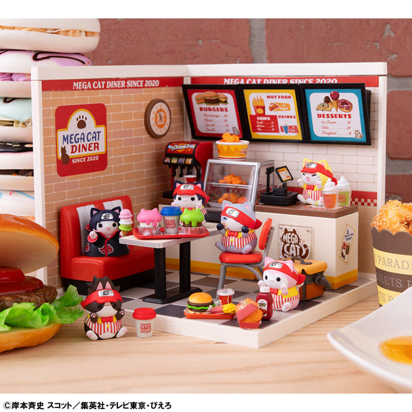 Naruto Mega Cat Project - Nyaruto Megacat Diner Complete Set of 6 Types
