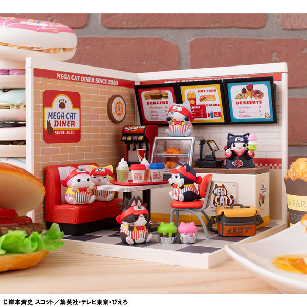 Naruto Mega Cat Project - Nyaruto Megacat Diner Complete Set of 6 Types