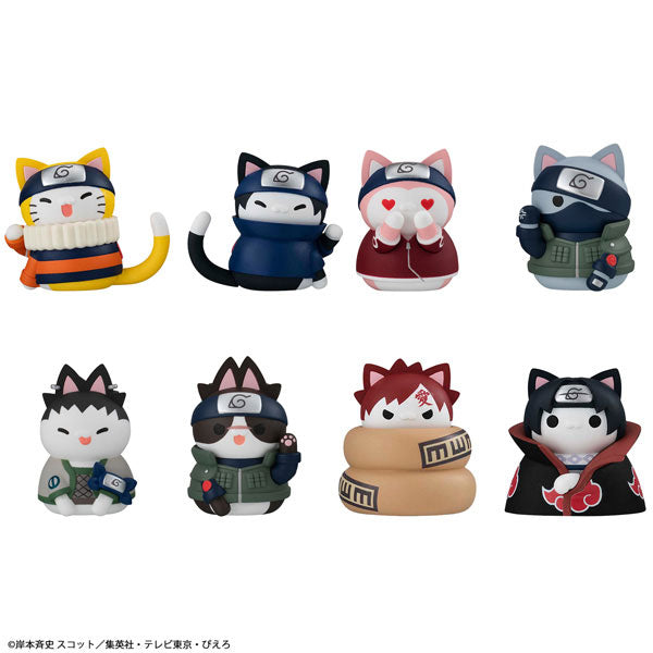Naruto Mega Cat Project - Nyaruto! The Cheerful Konoha Cats Arc REBOOT Box of 8 Pcs