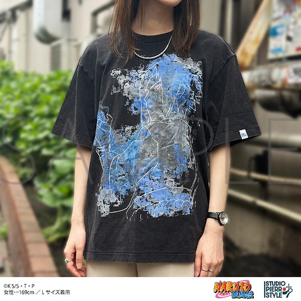 Naruto Shippuden - Studio Pierrot Style Vintage T-Shirt Sasuke
