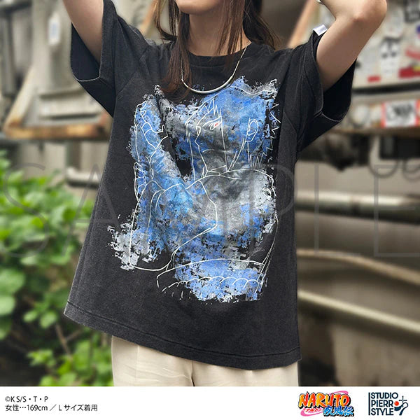 Naruto Shippuden - Studio Pierrot Style Vintage T-Shirt Sasuke