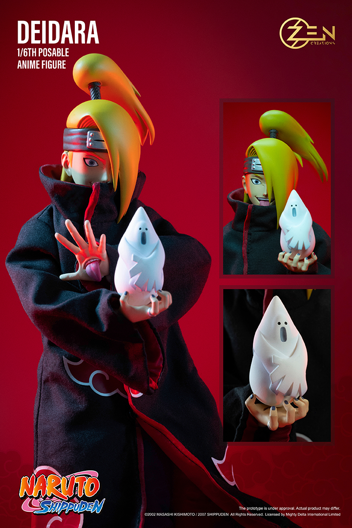 Naruto Shippuden PAF 1/6 Scale Action Figure - Deidara Regular or Deluxe Edition