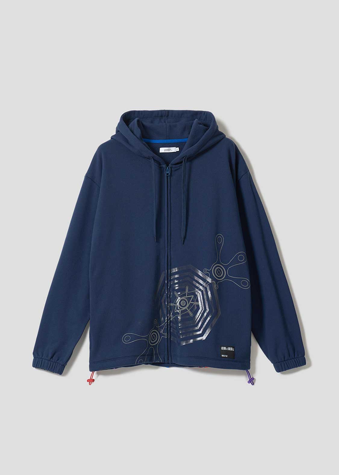 Neon Genesis Evangelion X Graniph Fashion Collection - A Miracle’s Worth Fleece Zip Hoodie