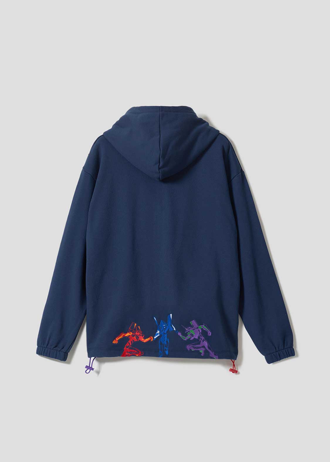 Neon Genesis Evangelion X Graniph Fashion Collection - A Miracle’s Worth Fleece Zip Hoodie