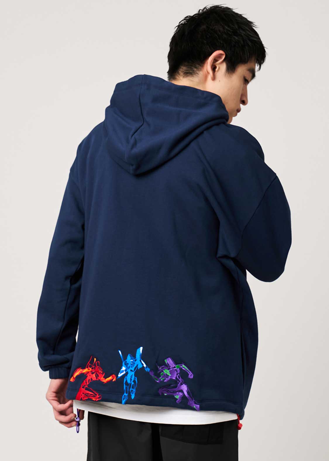 Neon Genesis Evangelion X Graniph Fashion Collection - A Miracle’s Worth Fleece Zip Hoodie