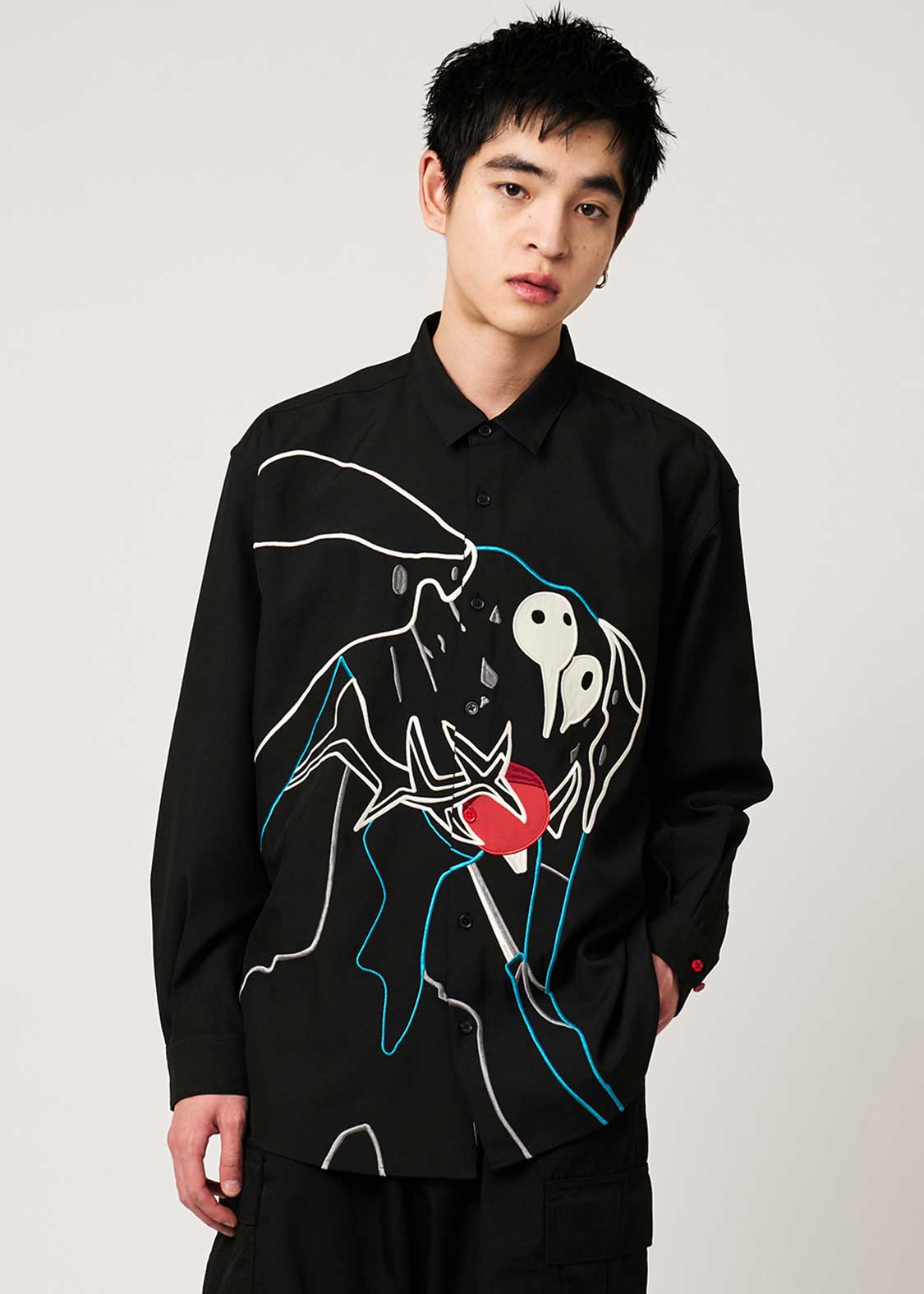 Neon Genesis Evangelion X Graniph Fashion Collection - Angel Infiltration Loose Shirts (2 Types)