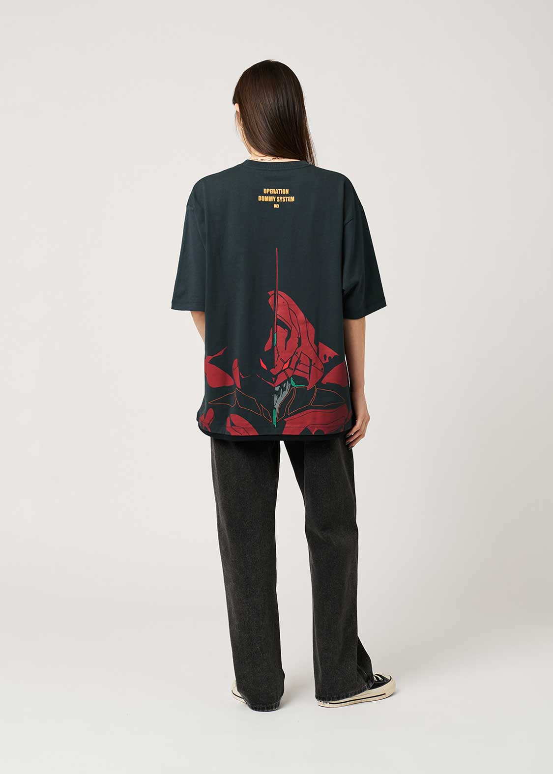 Neon Genesis Evangelion X Graniph Fashion Collection - Life and Death Decisions Big Silhouette T-Shirt