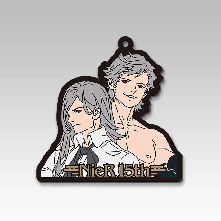 NieR Game Series 15th Anniversary Kuji - E Prize Rubber Straps (Complete Set Of 15 Types)