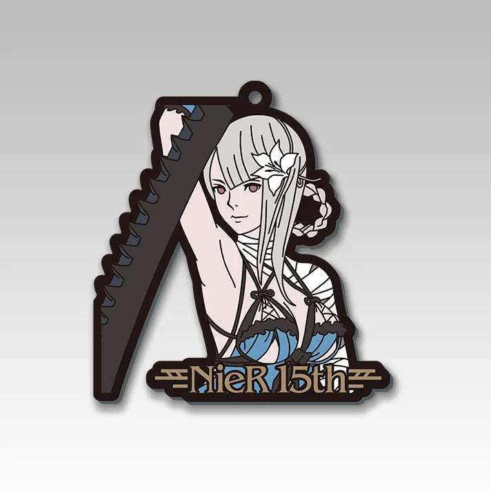 NieR Game Series 15th Anniversary Kuji - E Prize Rubber Straps (Complete Set Of 15 Types)