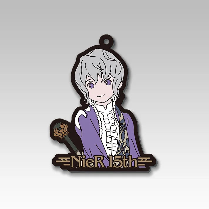 NieR Game Series 15th Anniversary Kuji - E Prize Rubber Straps (Complete Set Of 15 Types)