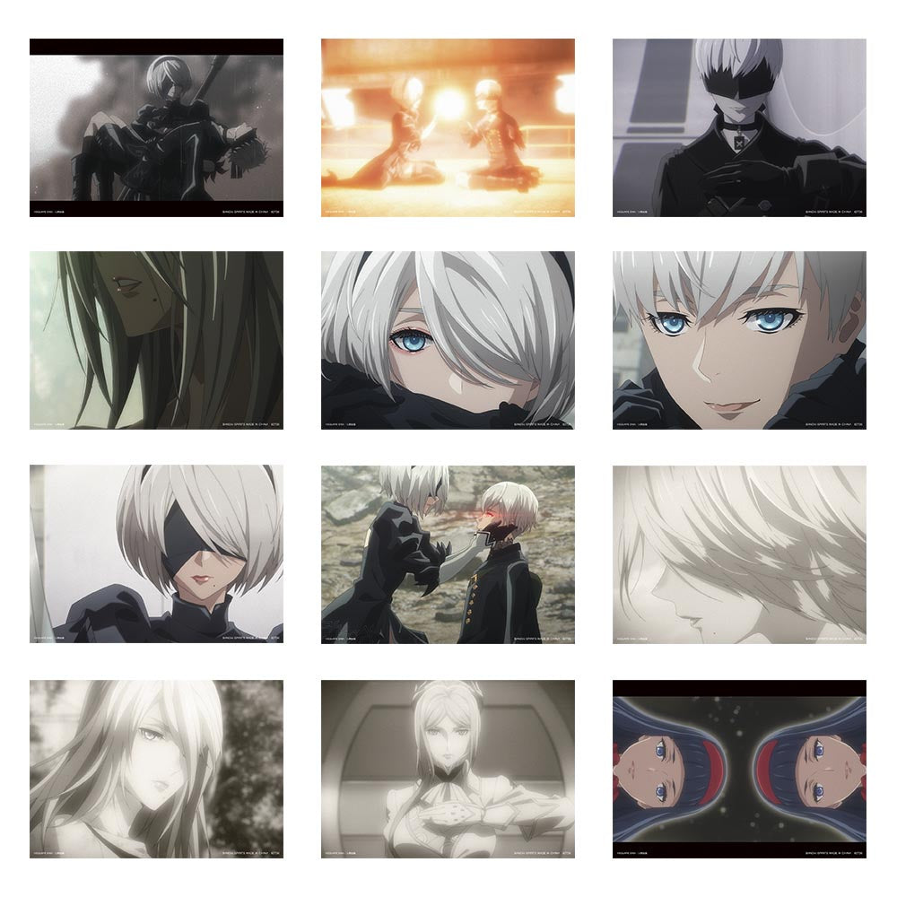 NieR ICHIBAN KUJI - NieR:Automata Ver1.1a - H PRIZE - Canvas-style board Complete Set 12 Pcs