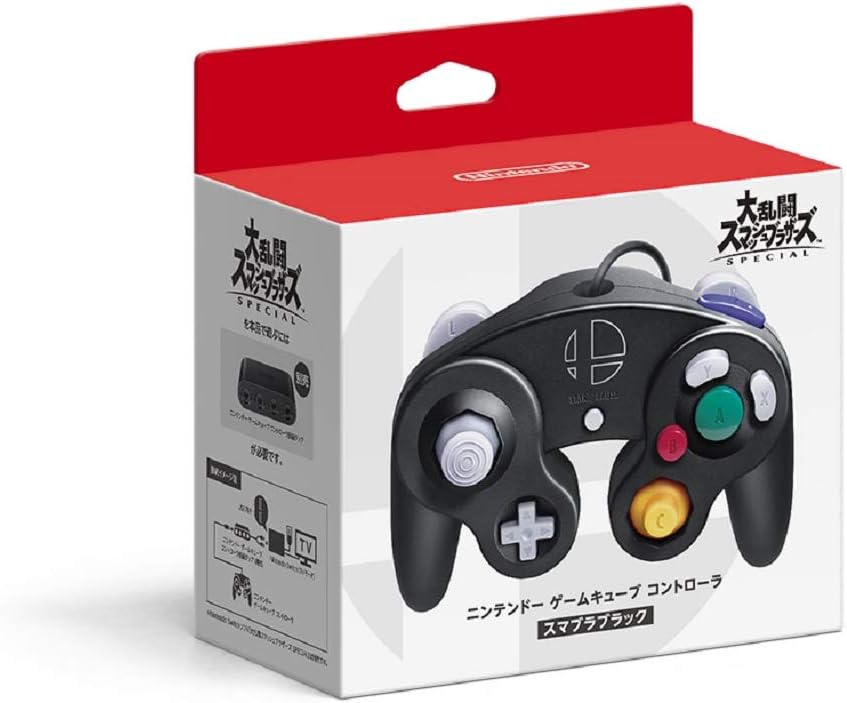 Nintendo GameCube Controller Super Smash Bros Black Edition - Nintendo Switch