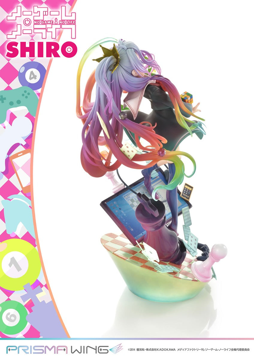 No Game No Life Prisma Wing Figure - Shiro