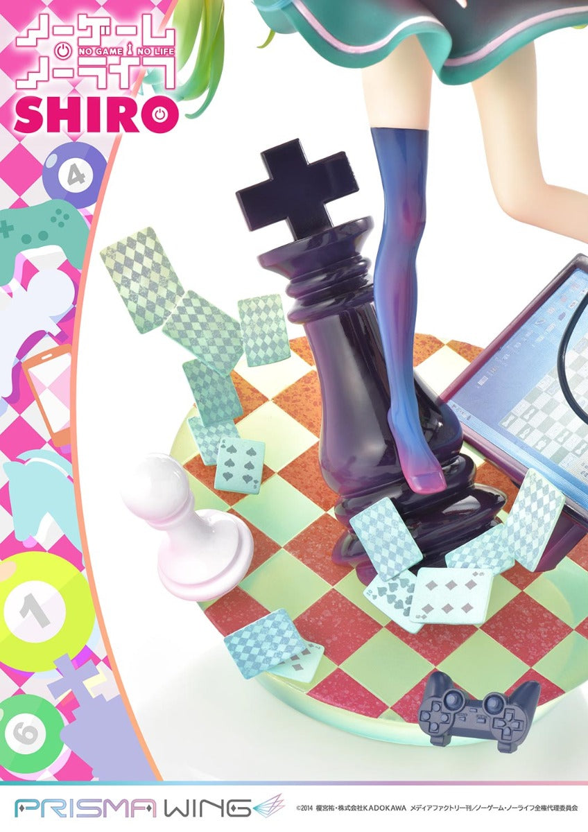No Game No Life Prisma Wing Figure - Shiro