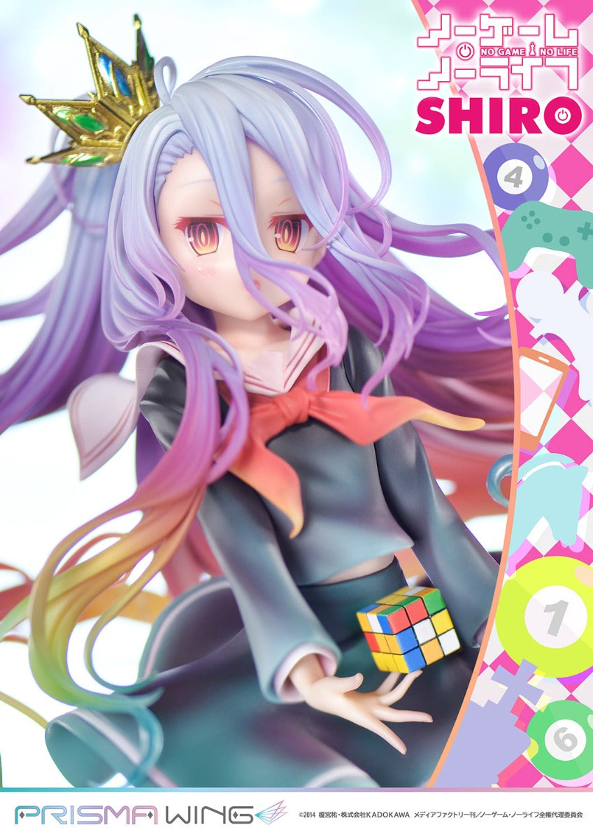 No Game No Life Prisma Wing Figure - Shiro