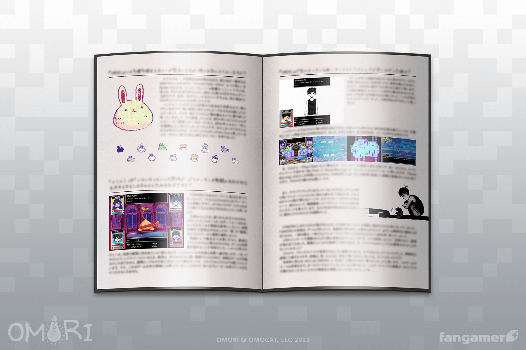 OMORI - 3rd Anniversary Concert Album Pamphlet