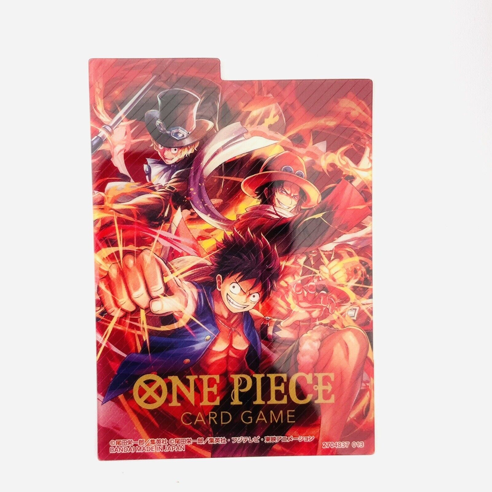 ONE PIECE CARD GAME OFFICIAL CARD CASE  - THE THREE BROTHERS' BOND