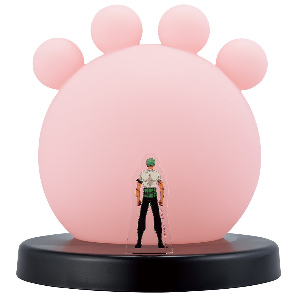 ONE PIECE FIGURE ICHIBAN KUJI REVOLUTIONARY FLAME - D PRIZE - ZORO ROOM LIGHT