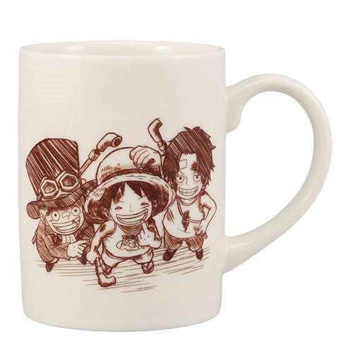ONE PIECE GOODS - ICHIBAN KUJI EMOTIONAL STORIES - PRIZE F - REVIBLE MOMENT - MEMORY MUG - LUFFY