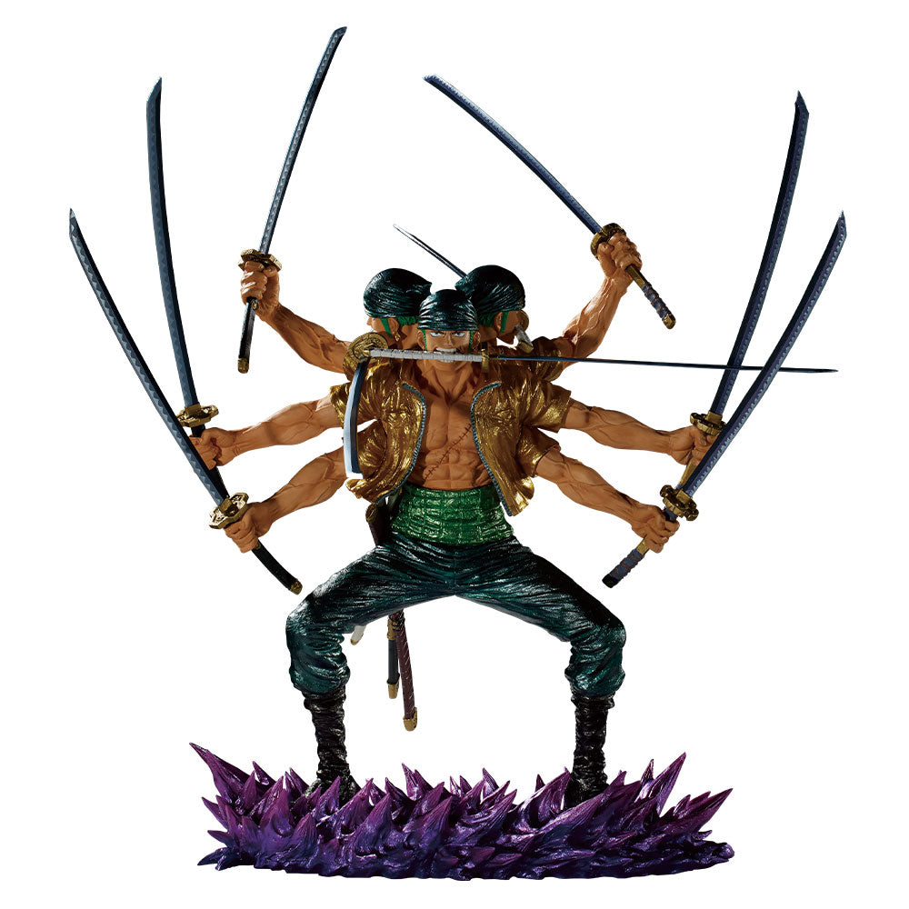 ONE PIECE ICHIBAN KUJI EX SHIKON NO GENEALOGY - LAST ONE PRIZE - SOUL DEMON STATUE - RORONOA ZORO