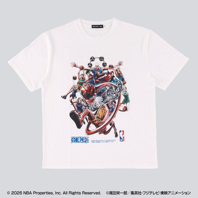 One Piece x NBA - T-Shirts (7 Types)