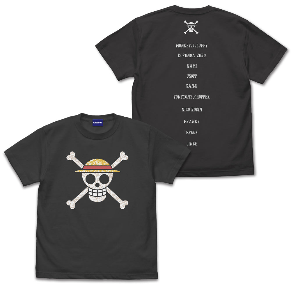 One Piece - Straw Hat Pirates Flag Paisley T-Shirt [Pre-Order Apr
