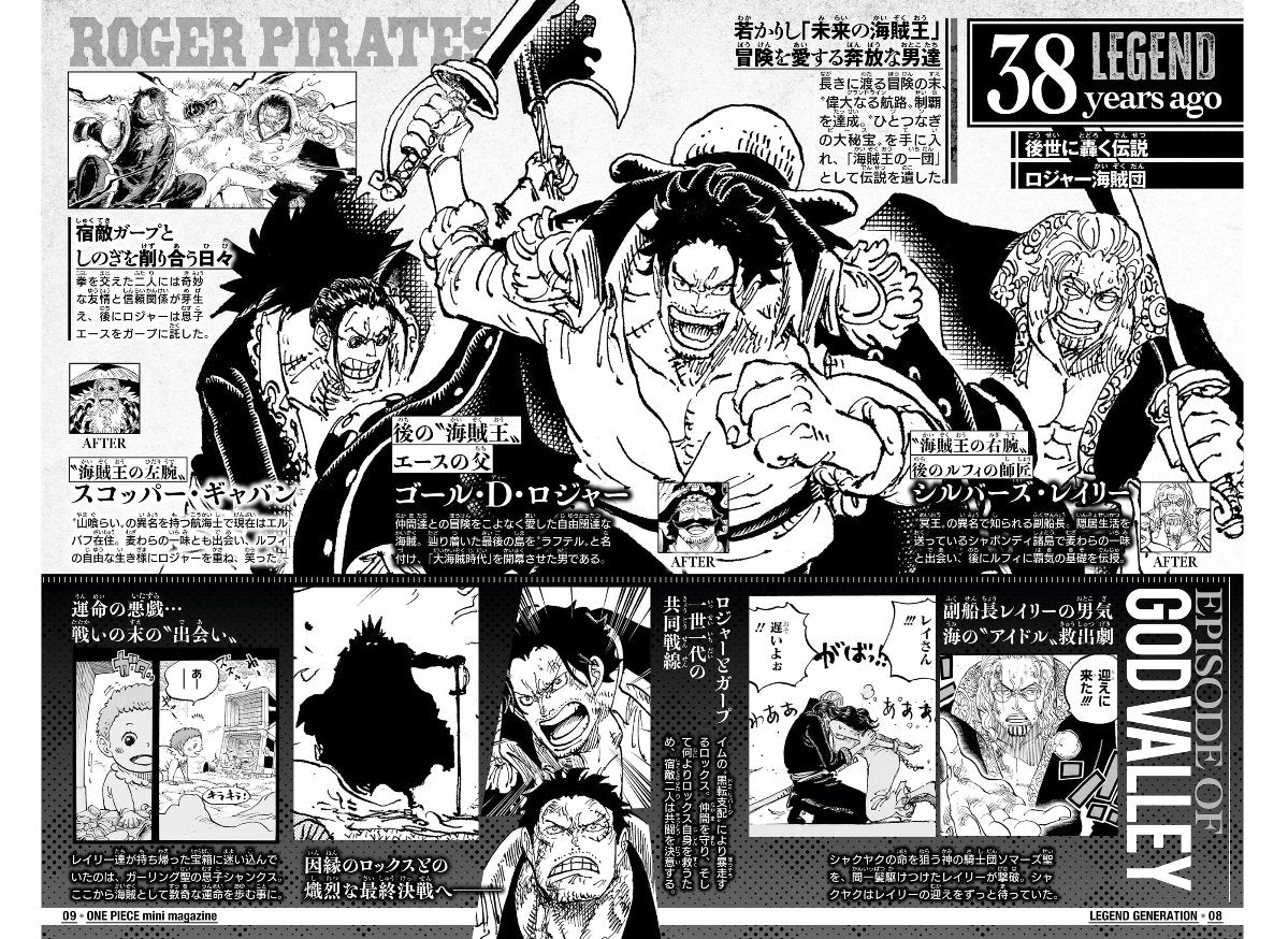 One Piece - Weekly Shonen Jump 4-5 2026 Mini Magazine Special Feature Legend & Next