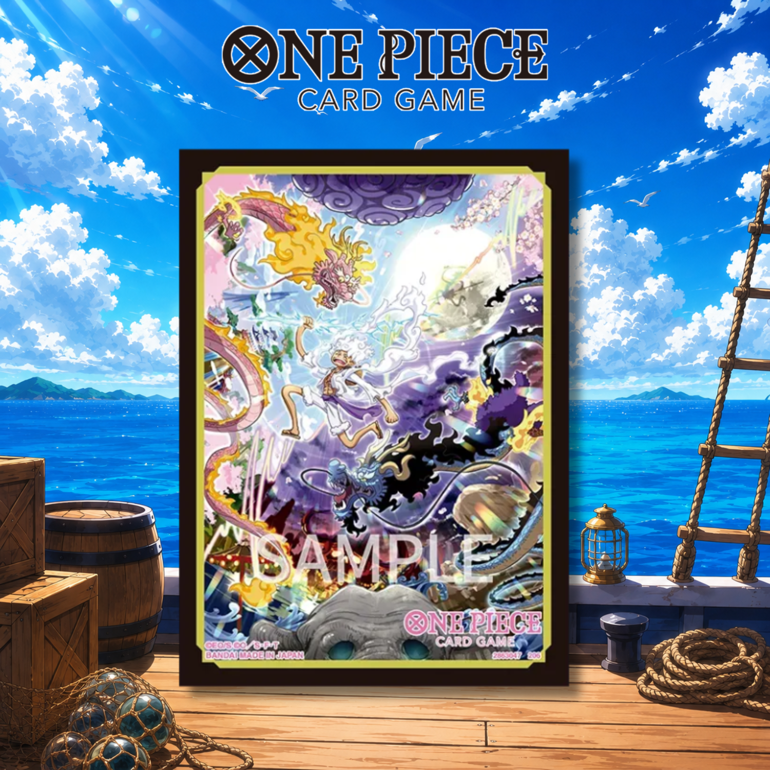 One Piece Card Game Official Card Sleeves Limited Edition Vol. 6