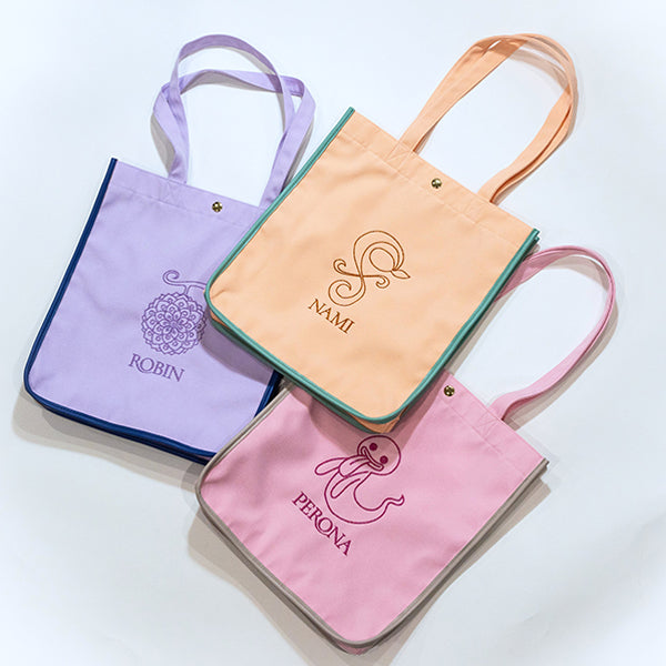 ワンピース　ヒロインズ　トートバッグ ナミ One Piece Heroine Collection - Glitter Embroidered Tote Bag (3