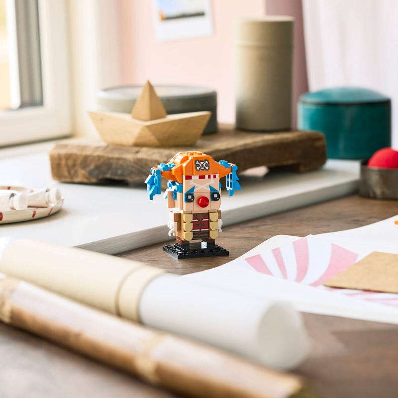 One Piece Lego - Buggy the Clown Figure