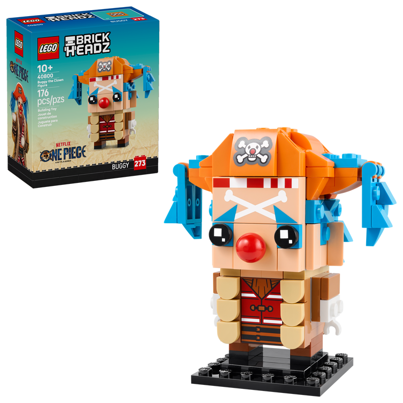 One Piece Lego - Buggy the Clown Figure