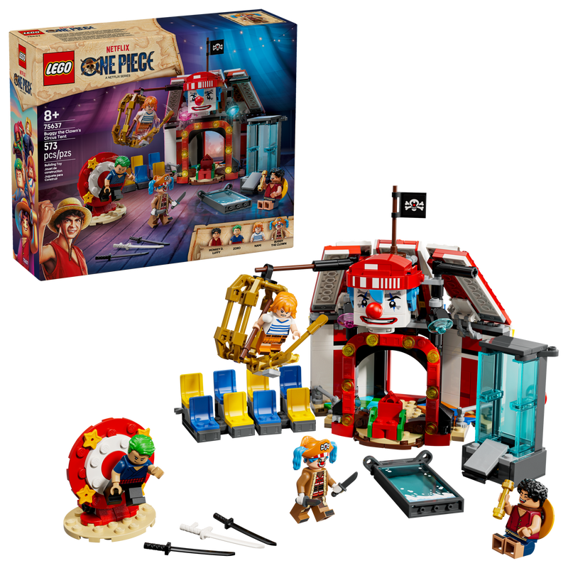 One Piece Lego - Clown Buggy Circus Tent