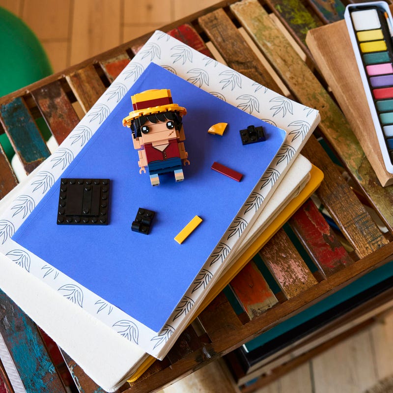 One Piece Lego - Monkey D. Luffy figure