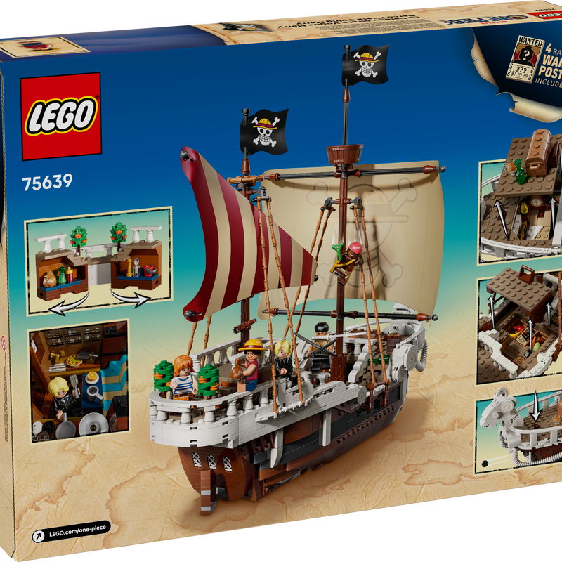 One Piece Lego - Pirate Ship Going Merry